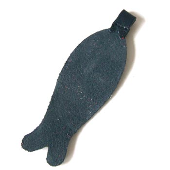 Pendentive  fish jewelry black