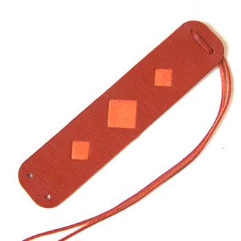 Leather strap Fs 13.5x3 cm Brown