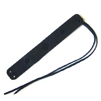 Leather strap Fs 13,5x1,8 cm Black