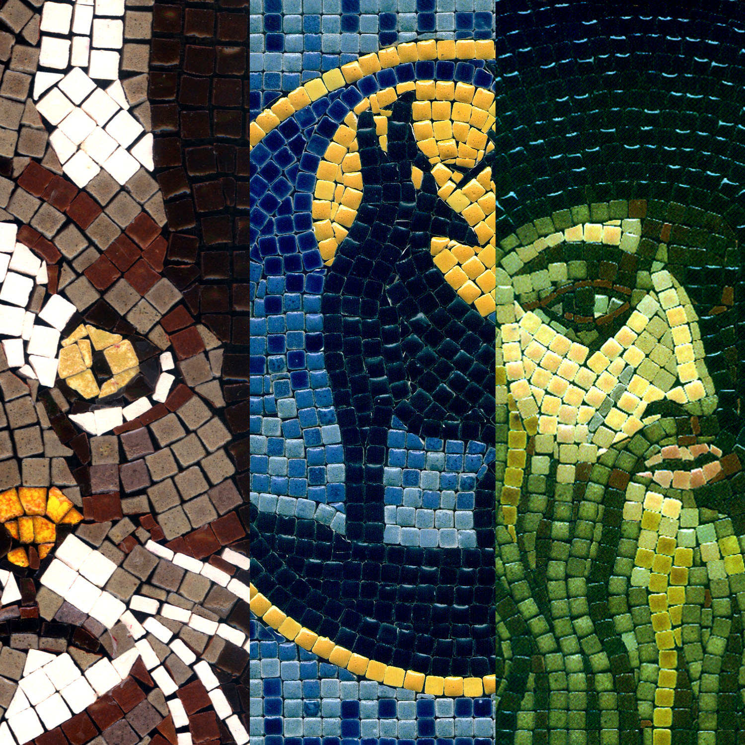 Bolsita 300 teselas planas blancas de 7,5×7,5x3mm para mosaico - Mosaicos y  teselas